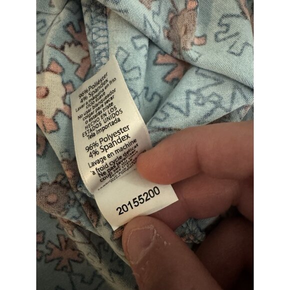 LuLaRoe Irma Top‎ Puzzle Colorful Size XS Hi Low Teacher Travel Loungewear NWT - Picture 11 of 12